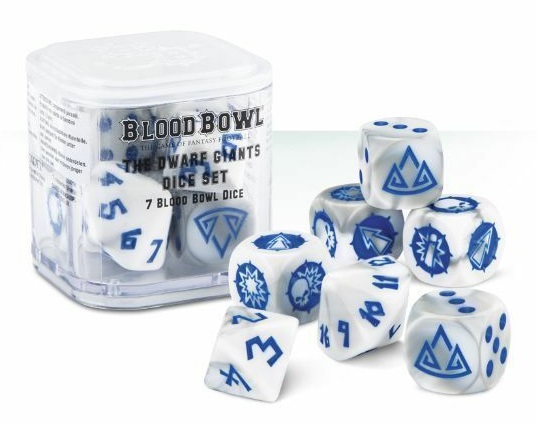 Blood Bowl The Dwarf Giants dwarf dice set