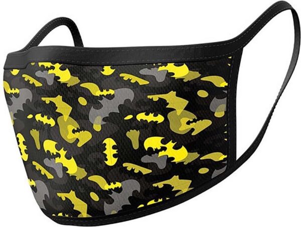 Pyramid Face Masks Batman (Camo Yellow) 2 stuks