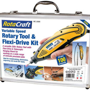 RotaCraft 230v Rotary Tool & Flexi-Drive Kit