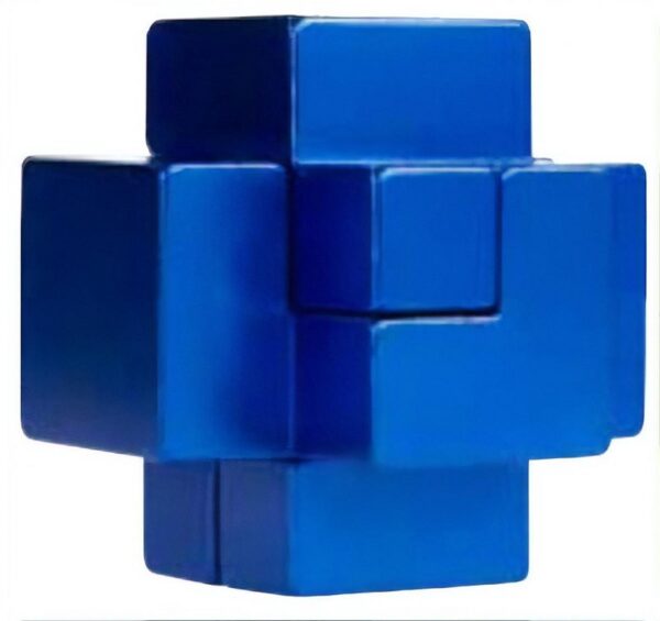 E3D Fortress Metal Puzzle in a Can (blue)