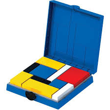 Eureka! Ah!Ha Mondrian Blocks-Blue edition