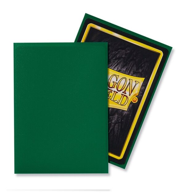 Dragon Shield: Sleeves Standard Box Matte - Green (100)