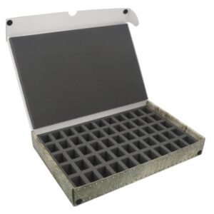 S&S: Standard Box for 55 miniatures on 25mm bases 412x275x58mm