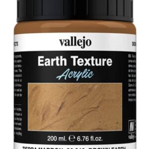 Vallejo Brown Earth Texture 200ml - 26.219