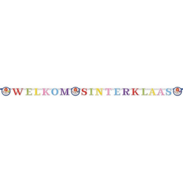 Letterslinger Welkom Sinterklaas