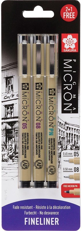 Pigma Micron Fineliner 05 08