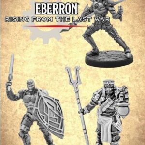 D&D 5.0 Eberron Warforged Cleric, Fighter & Monk