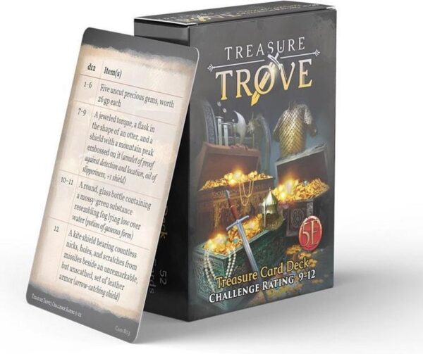 D&D 5.0 Treasure Trove Challenge Rating 9-12