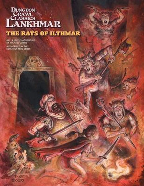 Dungeon Crawl Classics Lankhmar #11 The Rats of Ilthmar
