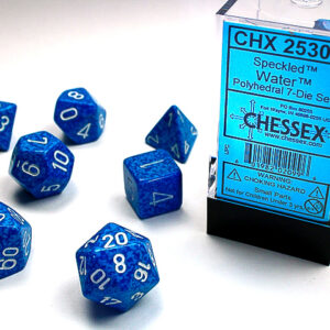 Chessex Polyhedral Speckled Water (7) - CHX25306