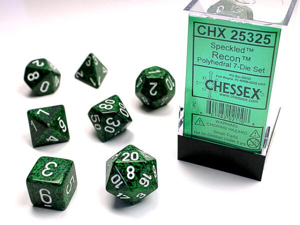 Chessex Polyhedral Speckled Recon (7) - CHX25325