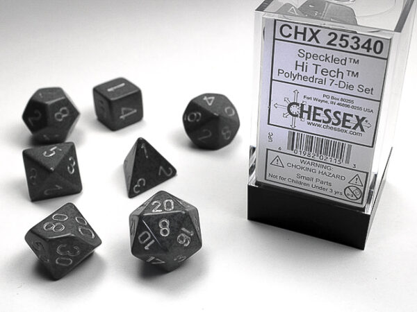 Chessex Polyhedral Speckled Hi-Tech (7) - CHX25340