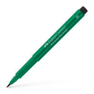 FC: Tekenstift Pitt Artist Pen Brush 264 phthalo groen donker - FC-167478