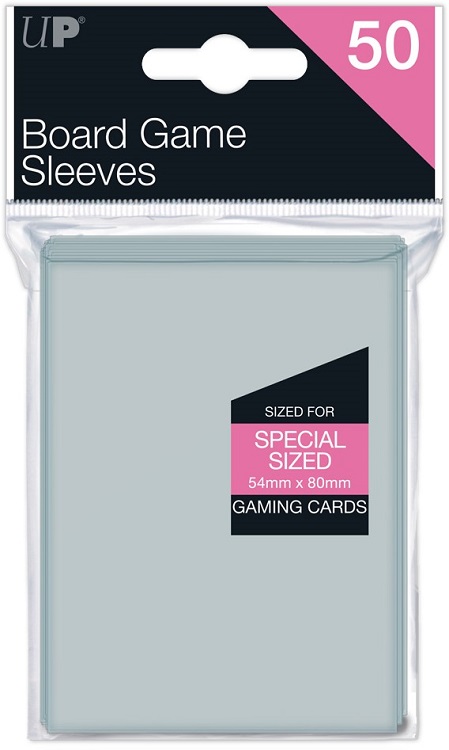UP: Sleeves Board Game 54x80mm (50)