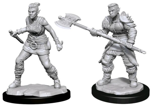 WizKids Nolzur's Orc Barbarian Female