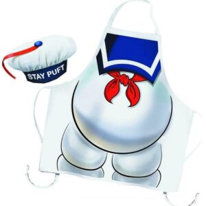Ghostbusters: Stay Puft Apron and Chef Hat