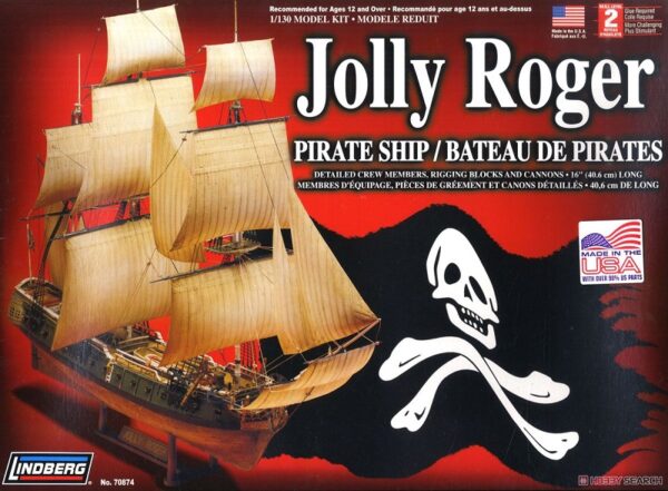 Lindberg: Jolly Roger Pirate Ship - LIN-70874