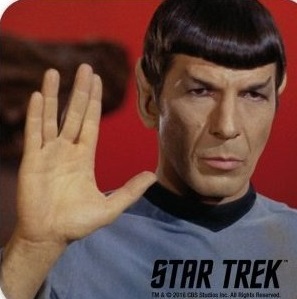 Star Trek Spock Live Long - Coaster