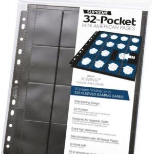 UG: 32-Pocket Pages Mini American Black 10