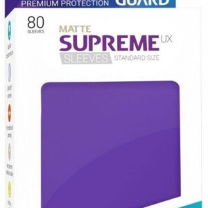 UG: Supreme UX Sleeves Standard Matte Purple (80)