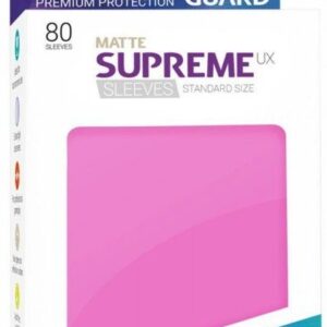 UG: Supreme UX Sleeves Standard Matte Pink (80)