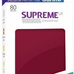 UG: Supreme UX Sleeves Standard Burgundy (80)