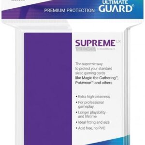 UG: Supreme UX Sleeves Standard Purple (50)