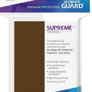 UG: Supreme UX Sleeves Standard Brown (50)