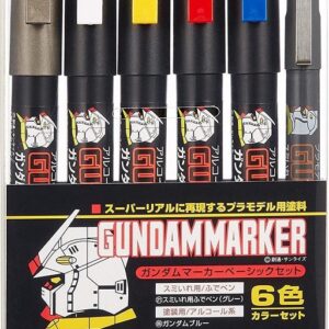 Gundam Marker Basic 6 Color Set