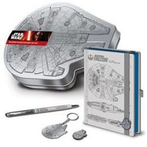 Star Wars Episode VII Premium Stationery Box Set Millennium Falcon