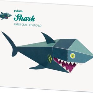 Pukaca: Paper Craft Post Card - Shark