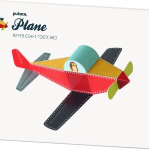 Pukaca: Paper Craft Post Card - Plane