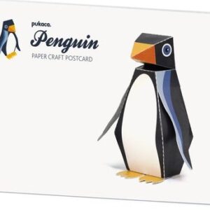 Pukaca: Paper Craft Post Card - Penguin