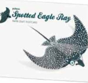 Pukaca: Paper Craft Post Card - Spotted Eagle Ray