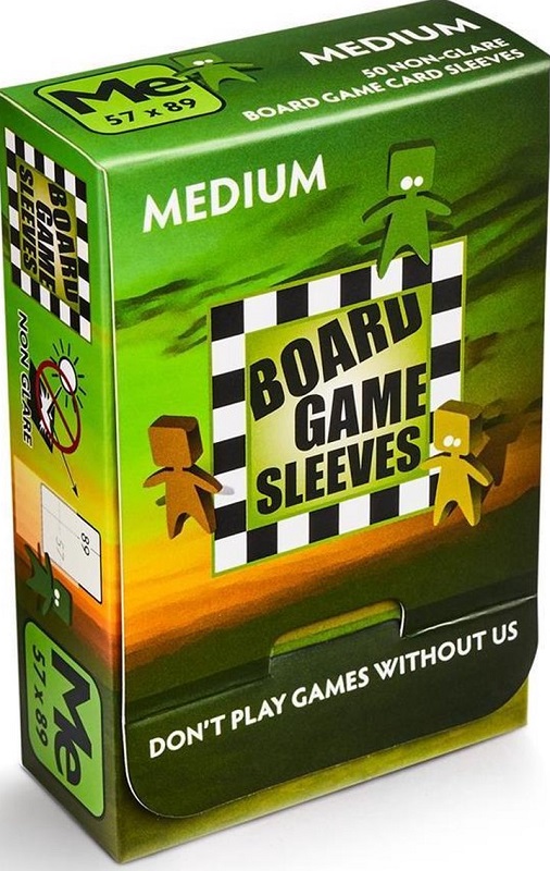 Arcane Tinmen: Sleeves Board Game Non-Glare Medium 57x89mm (50)