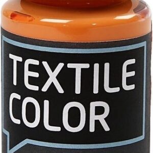 Textile Color: 50ml Solid Orange (34222)