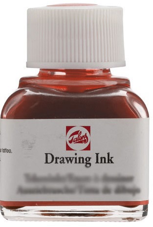 Talens: Waterverf Tekeninkt 11ml Sienna Gebr.