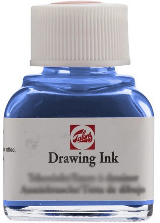 Talens: Waterverf Tekeninkt 11ml Indigo