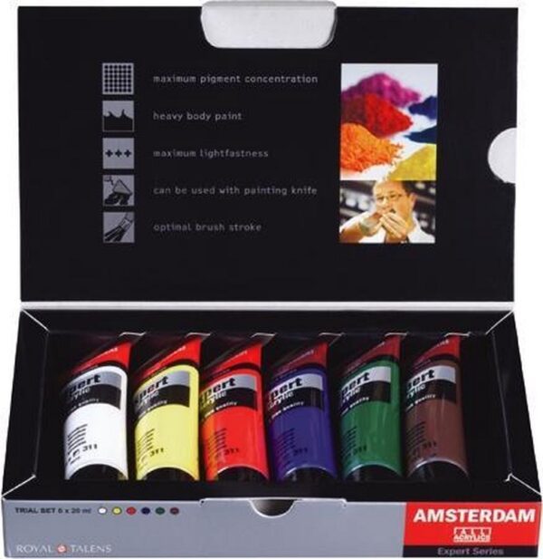 Amsterdam: Acrylverf Expert Set 6x20ml