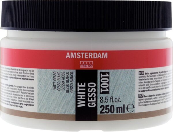 Amsterdam: Gesso Wit 250ml