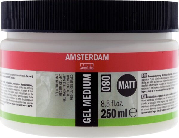 Amsterdam: Gel Medium Mat 250ml