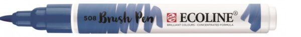 Ecoline Brushpen Pruisisch Blauw (508)