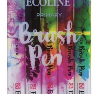 Ecoline Brushpen Set Primair (5)