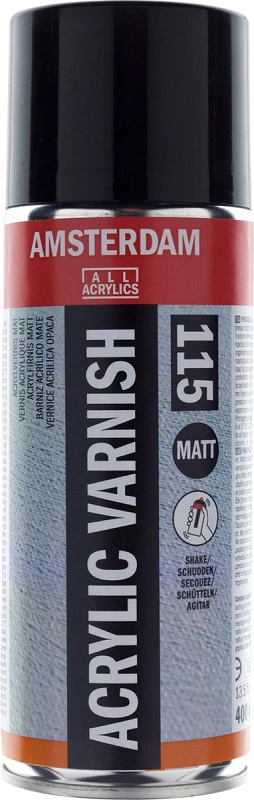 Amsterdam: Acrylvernis Mat Spuitbus 400ml