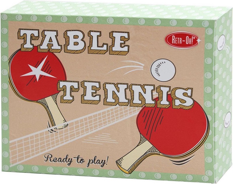 Retr-Oh! Mini Tafeltennisset