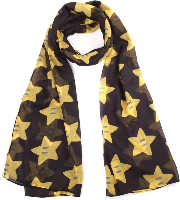 Nintendo: Mario Star printed Scarf