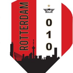 Bull's Powerflight Rotterdam Skyline Red 100mic (BU-50835)