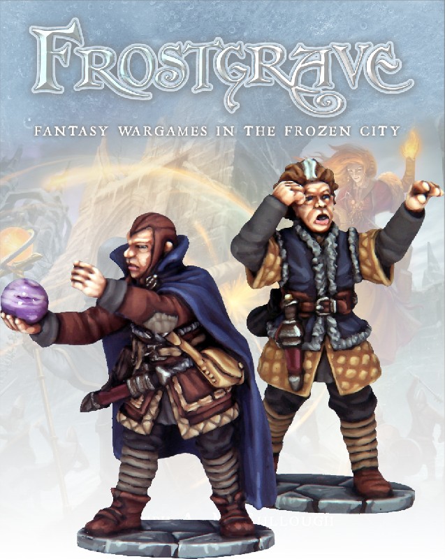 Frostgrave Soothsayer & Apprentice