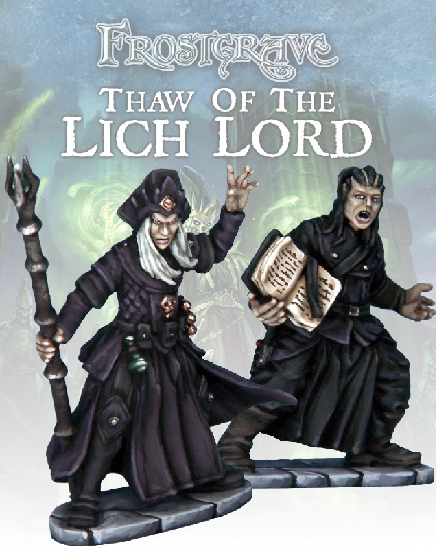 Frostgrave Lich & Apprentice