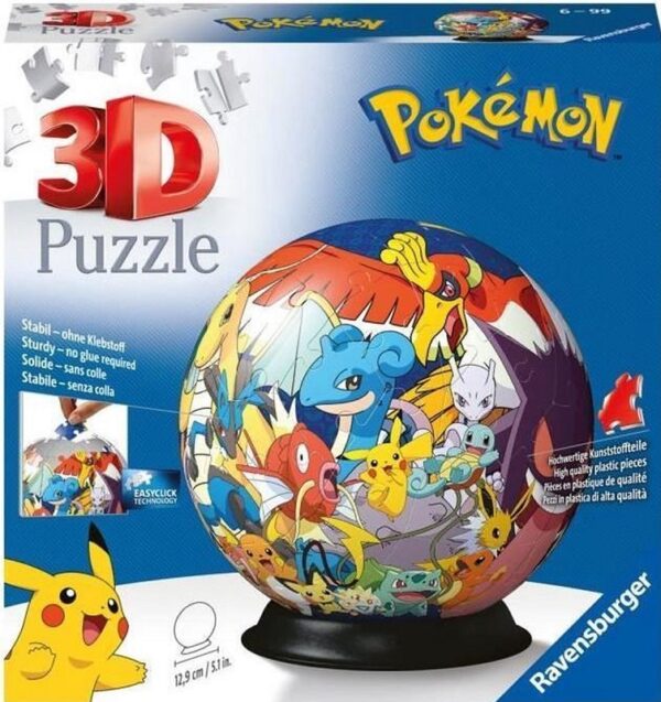 Ravensburger: Pokemon 3D Puzzle Ball (72)